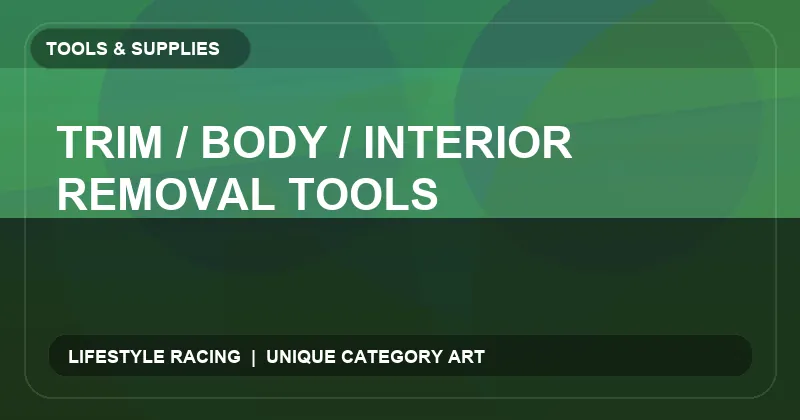 Trim / Body / Interior Removal Tools
